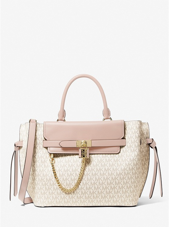 Hamilton Legacy Large Logo Belted Satchel | Michael Kors US