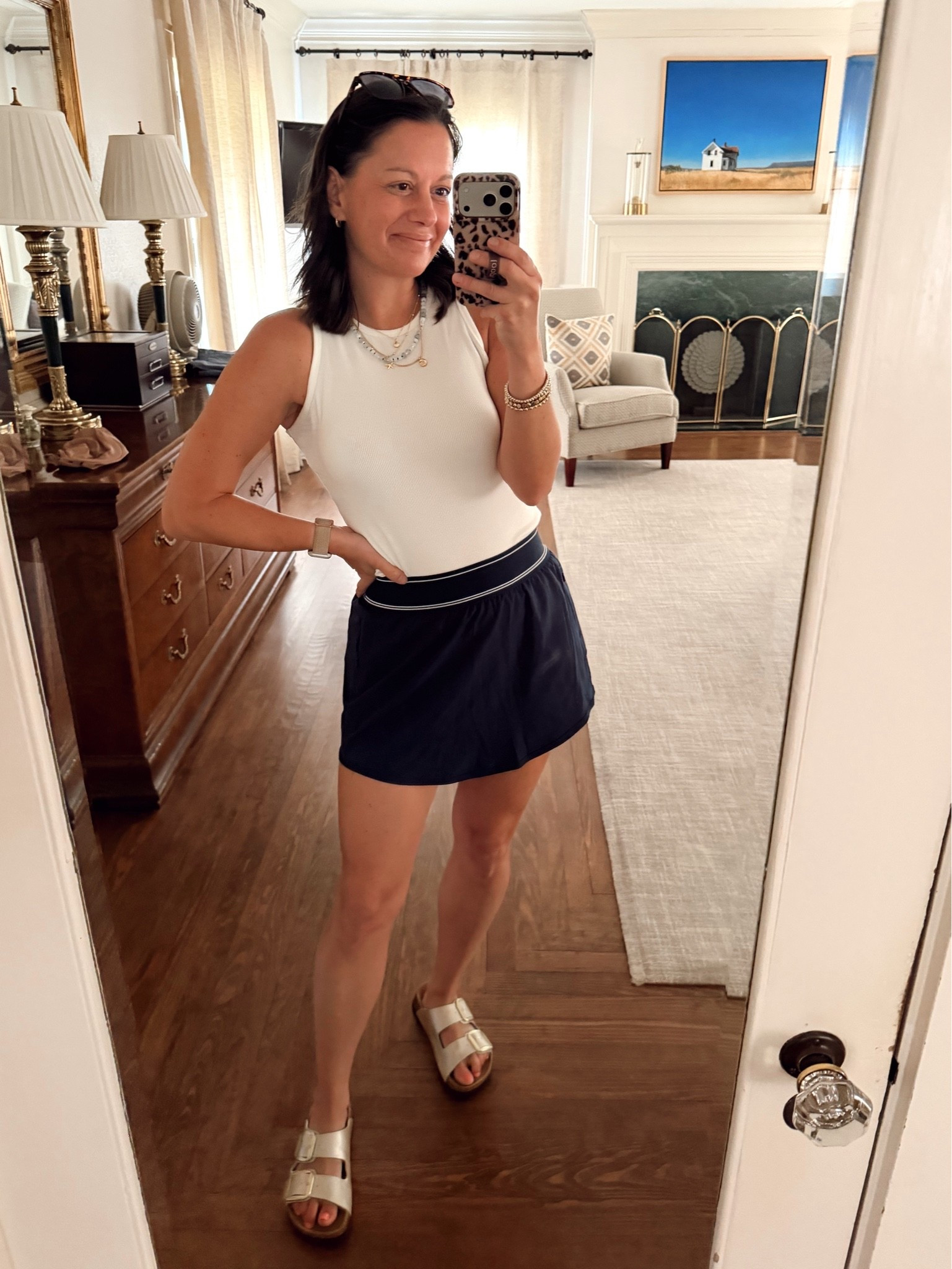 Summer outfit of the day! Alo look for less skort from Walmart! Runs true to size!

#LTKootd #LTKmomlife #LTKActive
