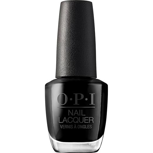 OPI Nail Lacquer, Black Nail Polish, 0.5 fl oz | Amazon (US)