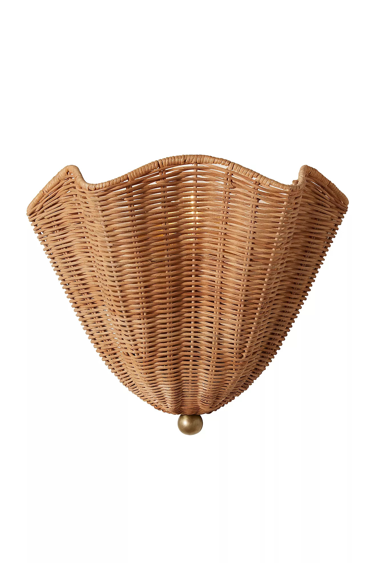 Ravello Rattan Sconce Wall Light | Anthropologie (US)