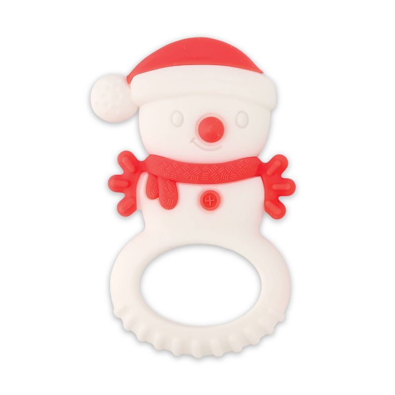 Infantino Go gaga! Holiday Silicone Teether - Snowman | Target