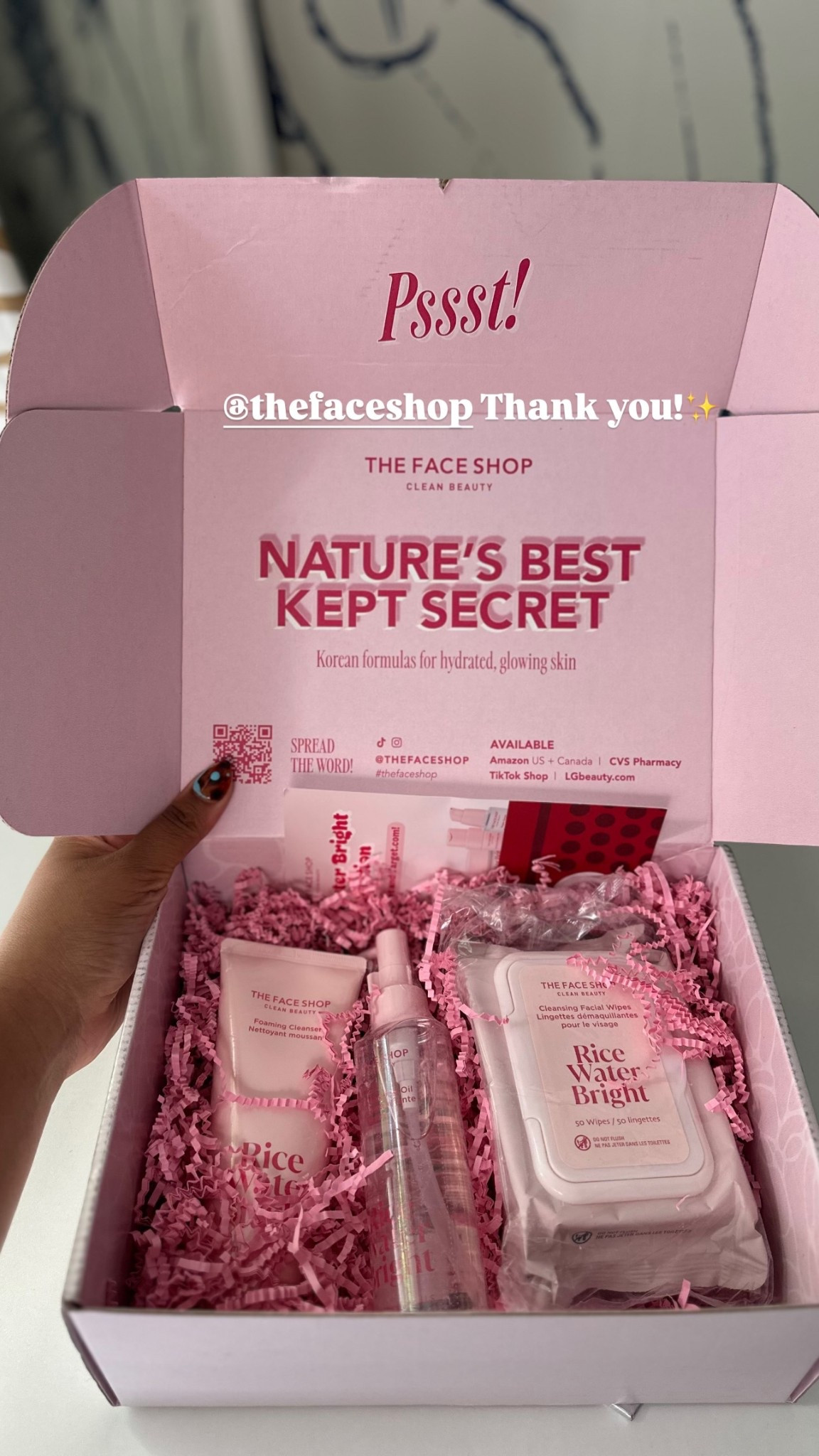 @thefaceshop Thank you!✨
New Product alert ☺️