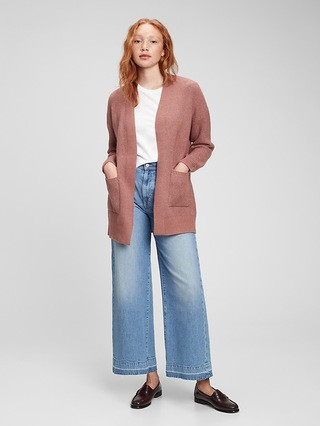 Supersoft Shaker-Stitch Cardigan | Gap (US)