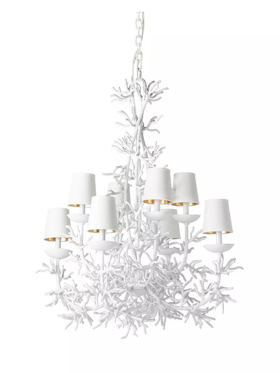 Coral Chandelier | Serena and Lily