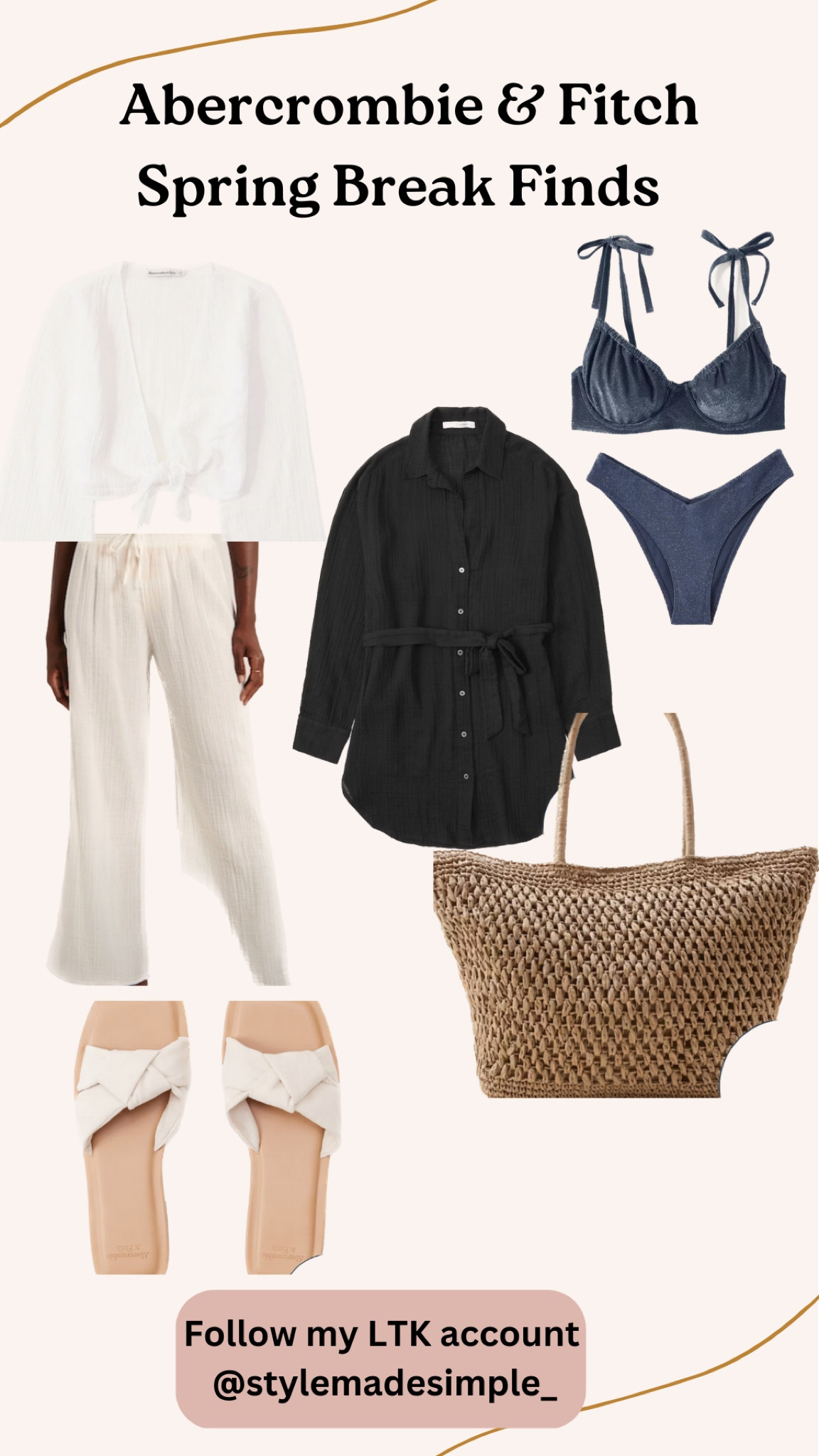 Resort Wear, Vacation outfits , Abercrombie & Fitch spring break/ vacation essentials 

#LTKtravel #LTKU #LTKunder50