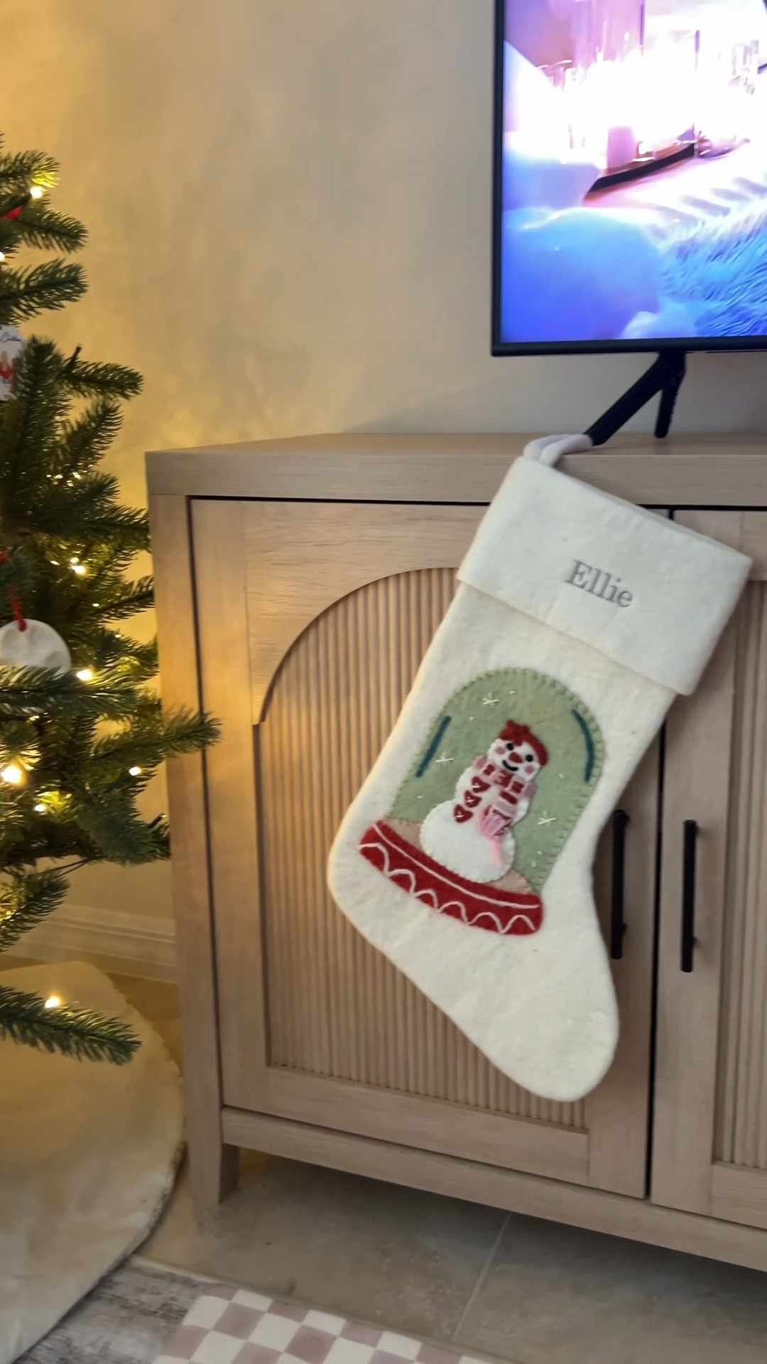 monogrammed christmas stockings 🤍

#LTKHoliday #LTKKids #LTKHome