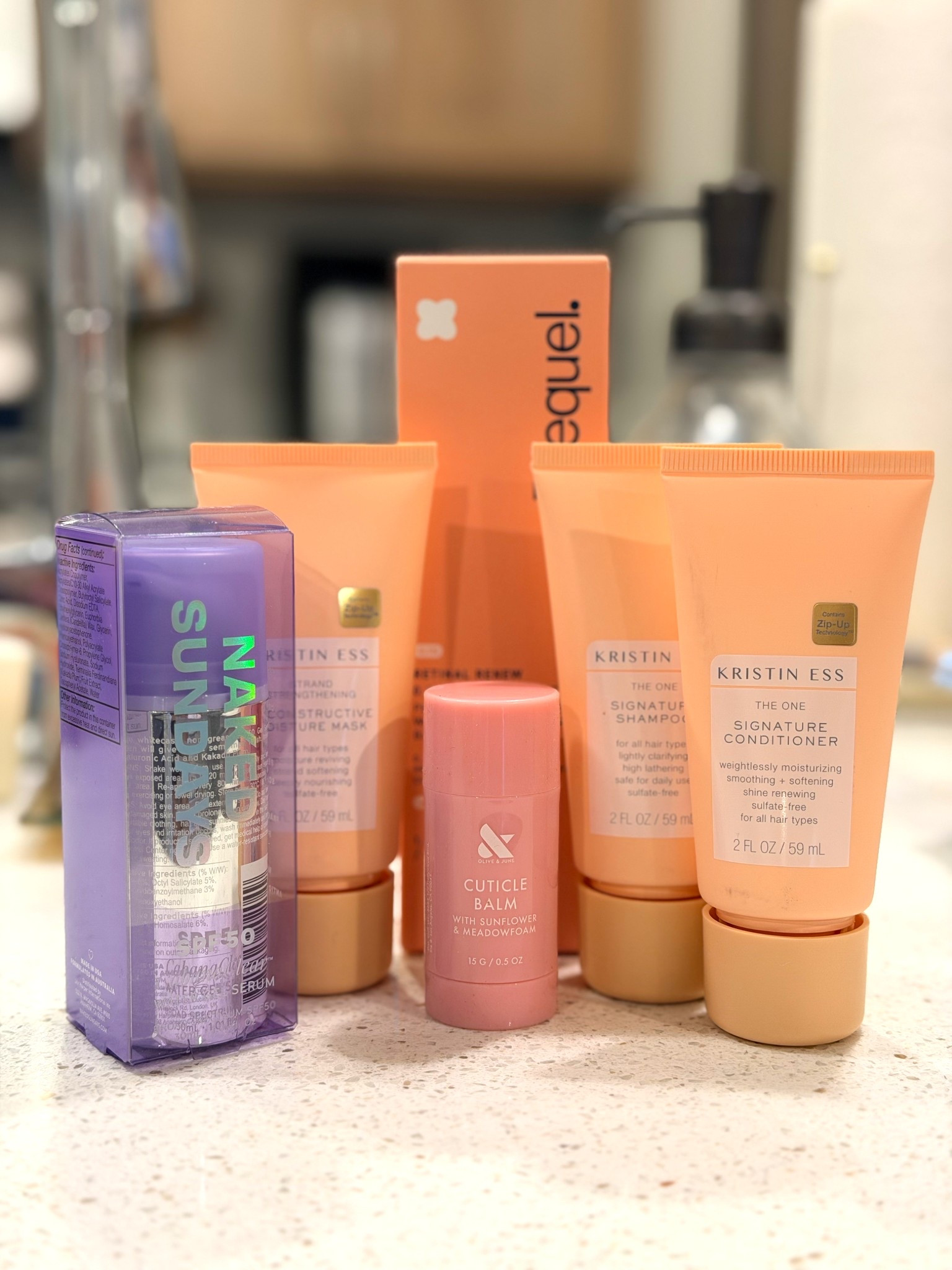 My bestie stayed with me this week so I gave her some welcome goodies!! Excited for her to try some of my favorite brands like @Prequel Skin 🤭

#LTKBeauty #LTKselfcare #LTKdayinmylife