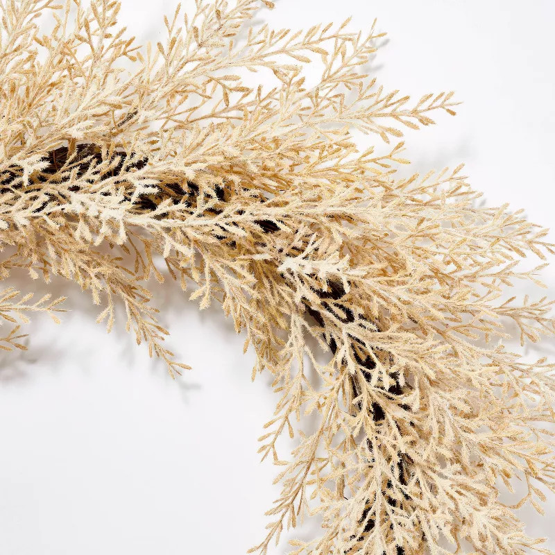 Grass Wreath Cream - Threshold™ designed with Studio McGee | Target