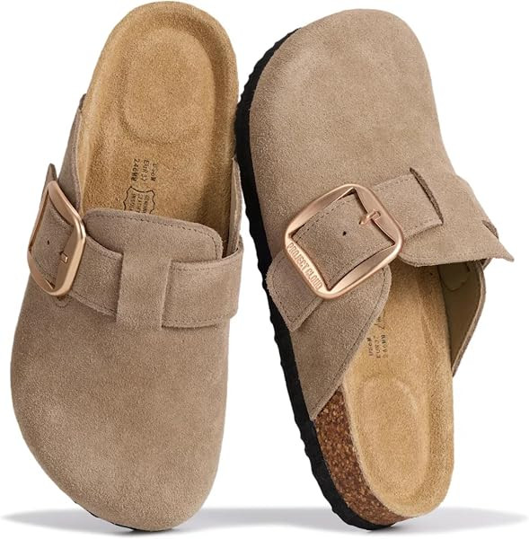 100% Genuine Leather Clogs for Women Footwear - Fall Shoes for Women | Amazon (US)