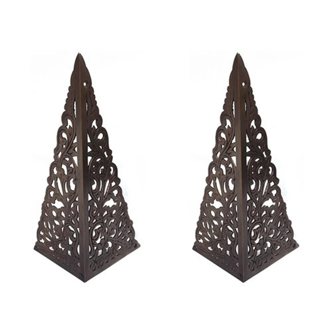 8.46 SET of Solid Brass Decorative Corner Plate Protector / Brass Corner Protector / Geometris Ca... | Etsy (US)