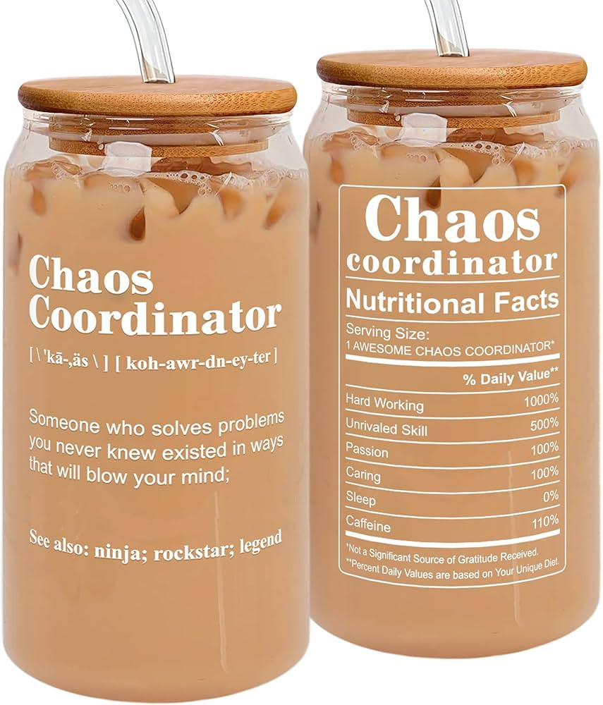 Thank You Gifts for Women, Boss, Coworker, Manager, Office, Teacher, Nurse, Mom - Chaos Coordinat... | Amazon (US)