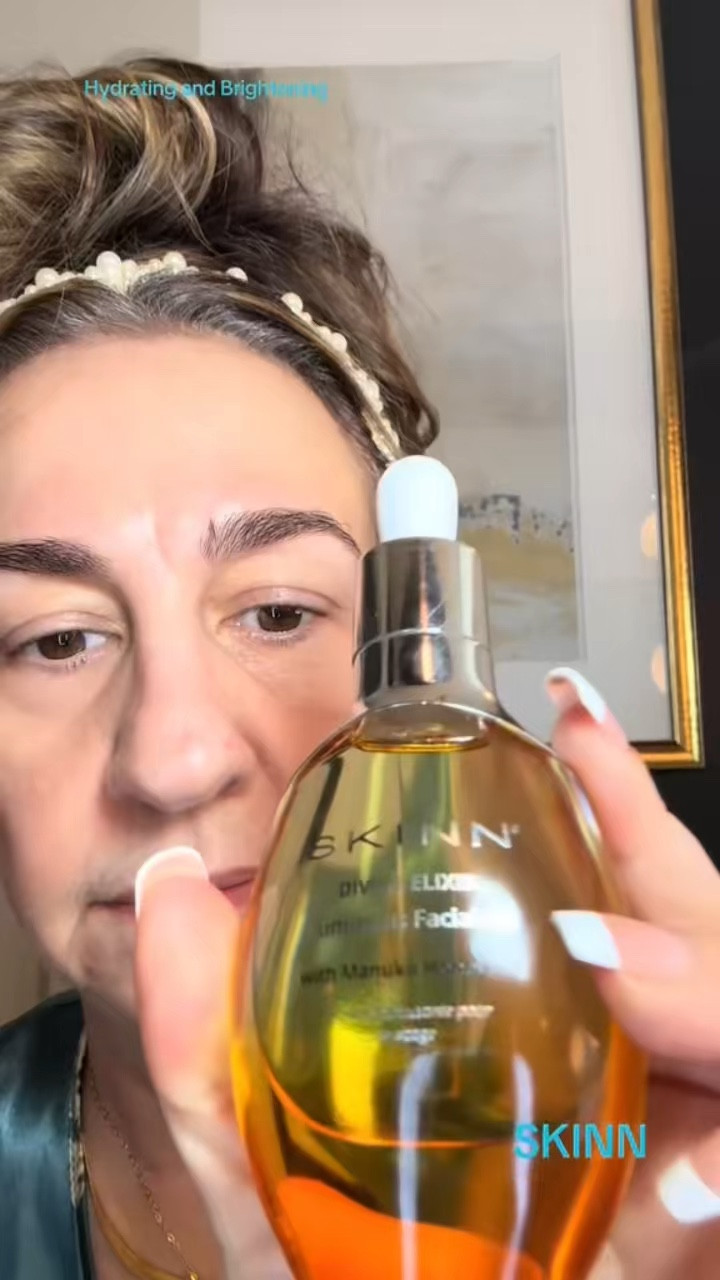 Skinn Luminous facial oil. My dream come true. 

#LTKBeauty #LTKOver40