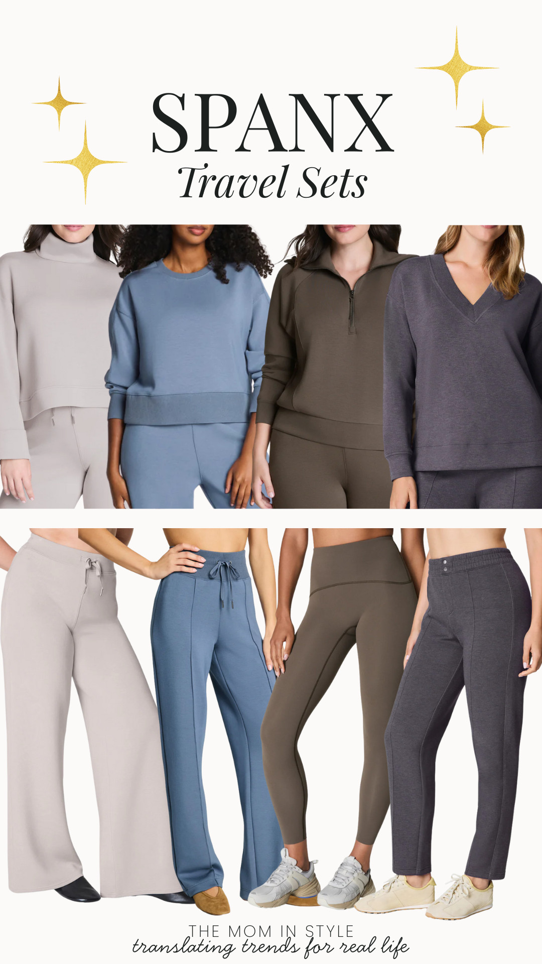 Matching sets from Spanx for traveling! Airport outfit, cozy travel outfit, cute and comfortable, winter must haves, themominstylee

 

#LTKTravel #LTKSeasonal #LTKootd