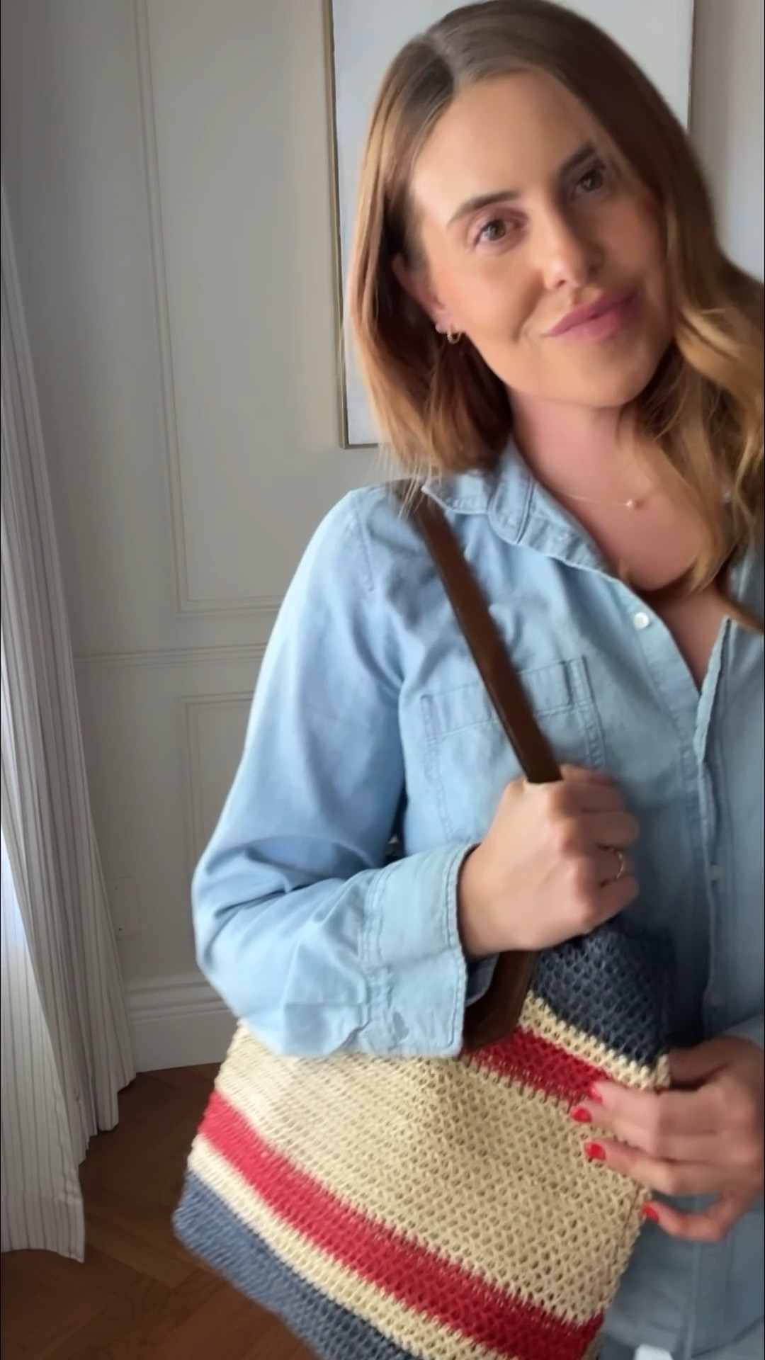 Denim and denim with my budget red, white, & blue tote!

#LTKdayinmylife #LTKootd #LTKSeasonal