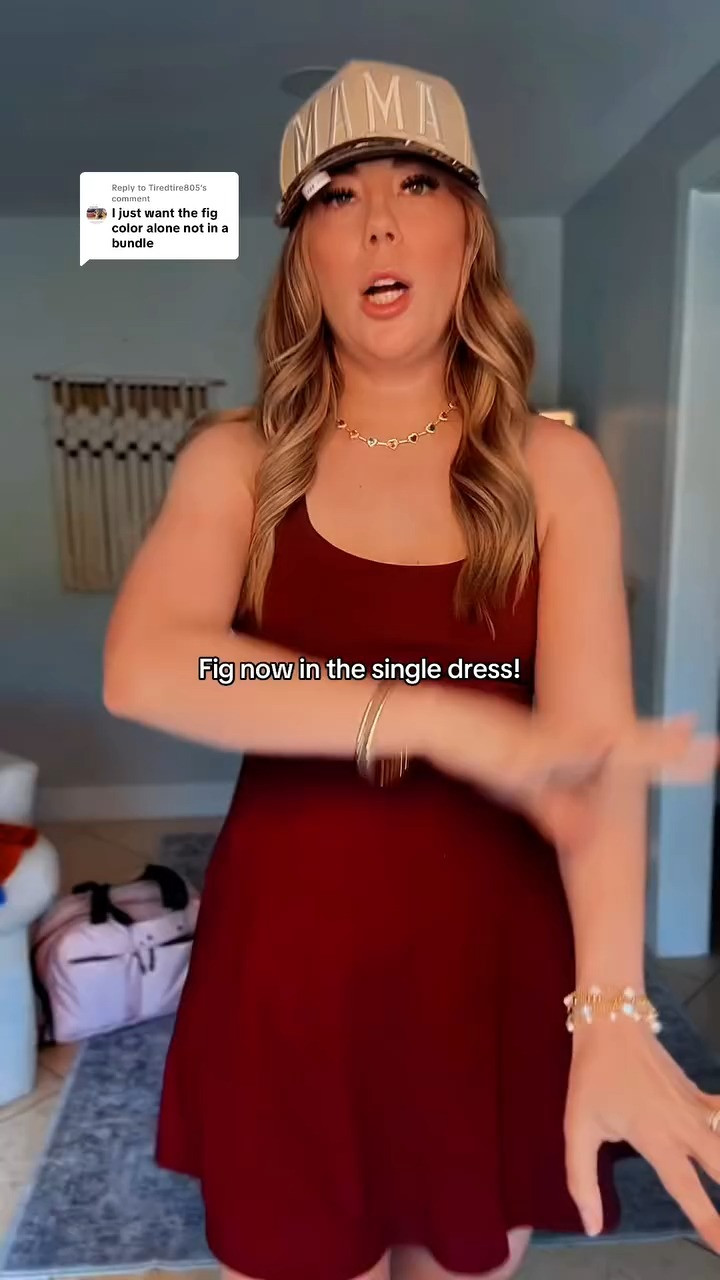 Tennis Dress with Built in Shorts and Bra  

 #LTKActive #LTKU #LTKSaleAlert