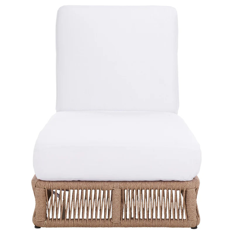 SAFAVIEH Outdoor Tinna Sun Lounger - 75"W x 25"D x 13"H | Overstock