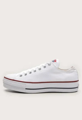 Tênis Converse Chuck Taylor All Star Pla Branco | Dafiti BR