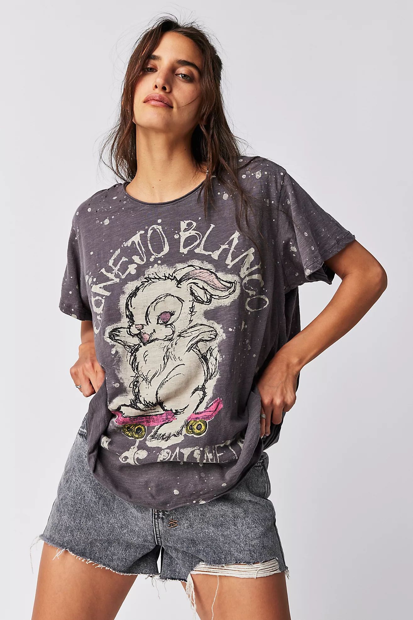 Magnolia Pearl Skater Bunny Tee | Free People (Global - UK&FR Excluded)