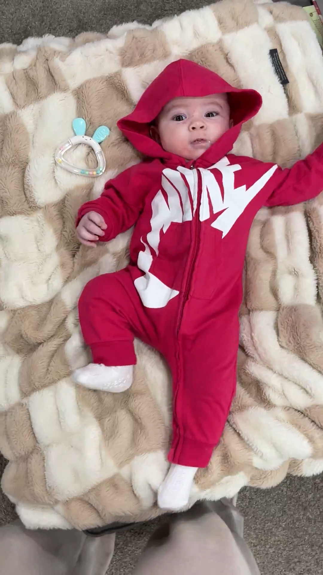 BALLER BABY in her sweet Nike jumpsuit 💗 not gonna lie… I bought this from a thrift store for $4 🤩

#LTKWatchNow #LTKBaby #LTKActive