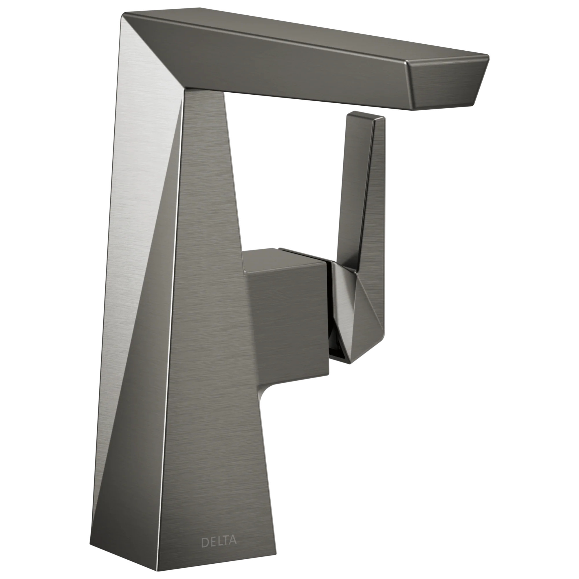 Delta Trillian Lumicoat Black Stainless Single hole 1-handle WaterSense Low-arc Residential Handle Bathroom Sink Faucet one_size | 643-KS-PR-DST | Lowe's