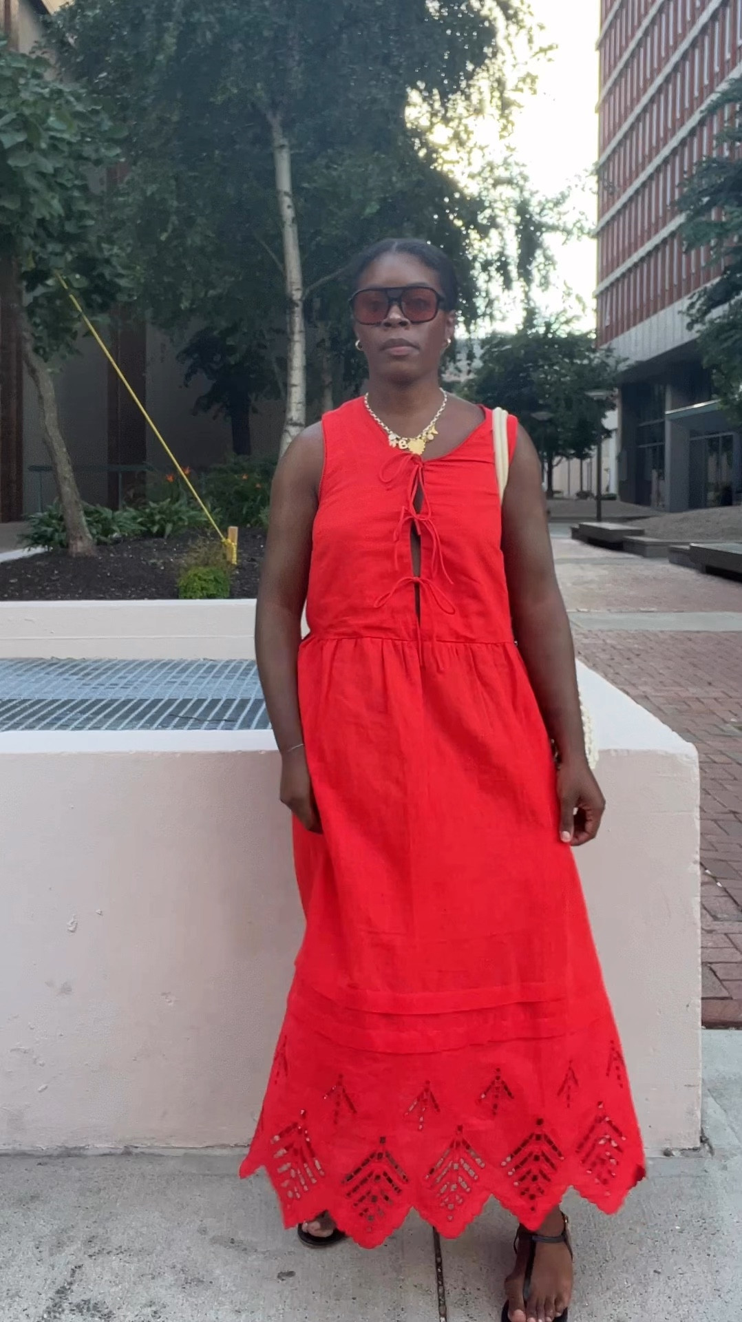 Red summer dress look for dinner on a patio 

#LTKSeasonal #LTKVideo #LTKStyleTip