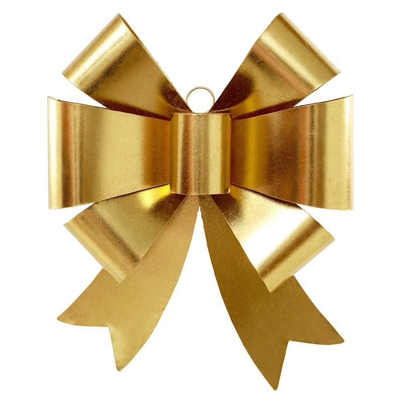Gold Metal Bow Wall D\u00e9cor, 21" | At Home