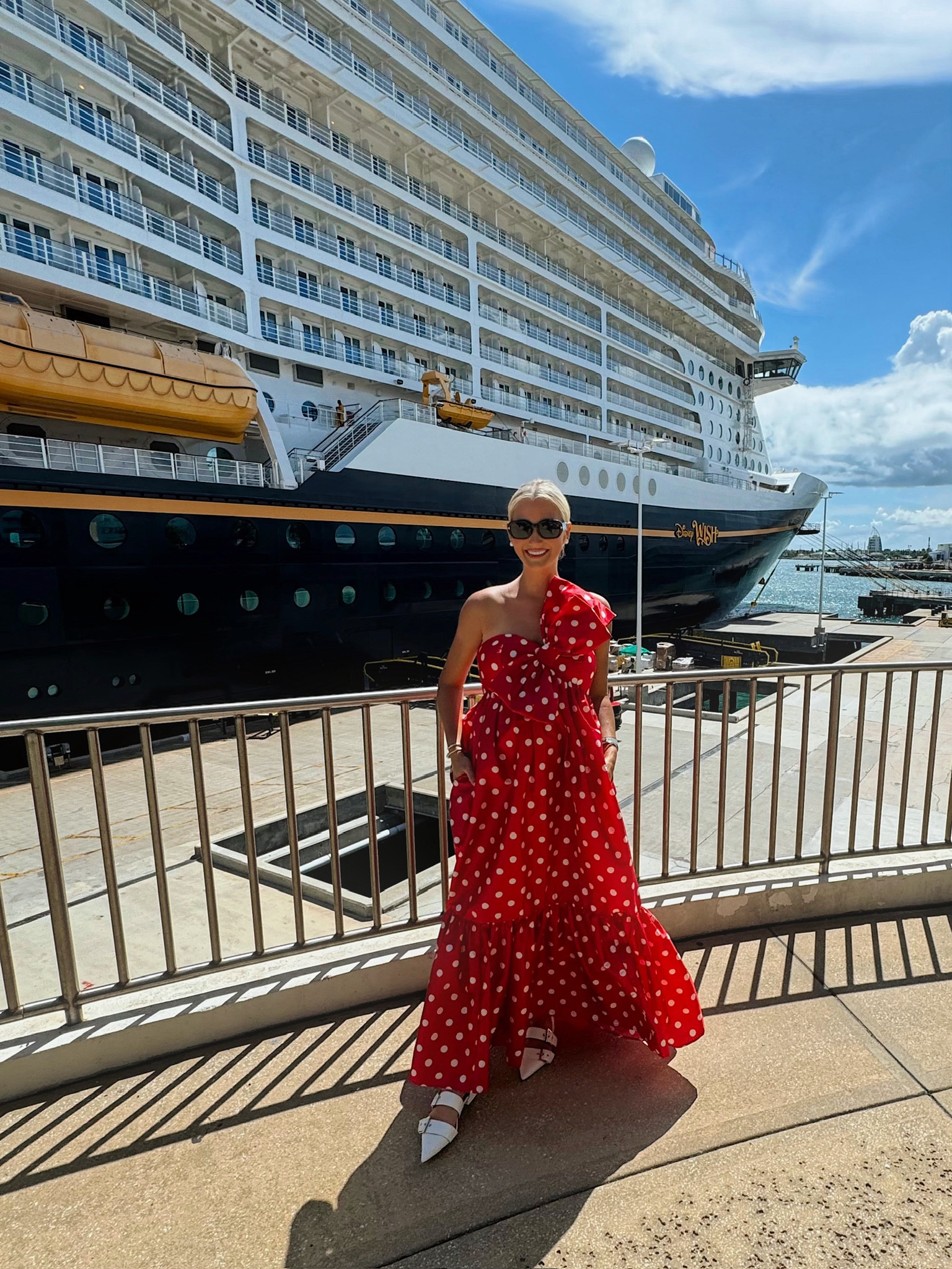 Sally Bow Dress (wearing a M with my bump! Would usually do a S) / on sale for $53 (org: $248) / Disney Cruise Outfit Inspo

#LTKSaleAlert #LTKStyleTip #LTKFindsUnder100