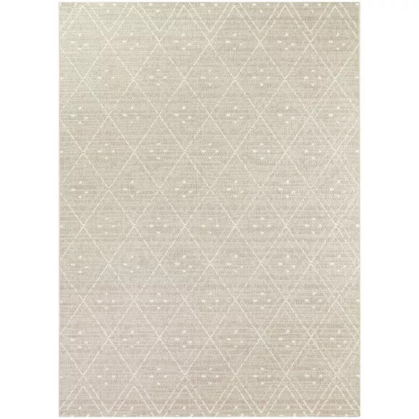 Small Diamond Outdoor Rug Taupe - Project 62™ | Target