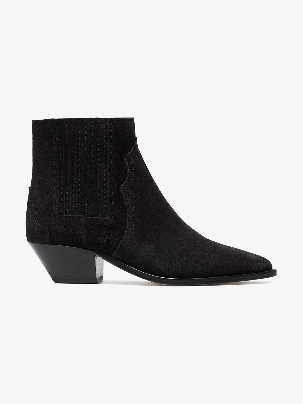 Isabel Marant Black Derlyn 40 Suede ankle boots | Browns Fashion