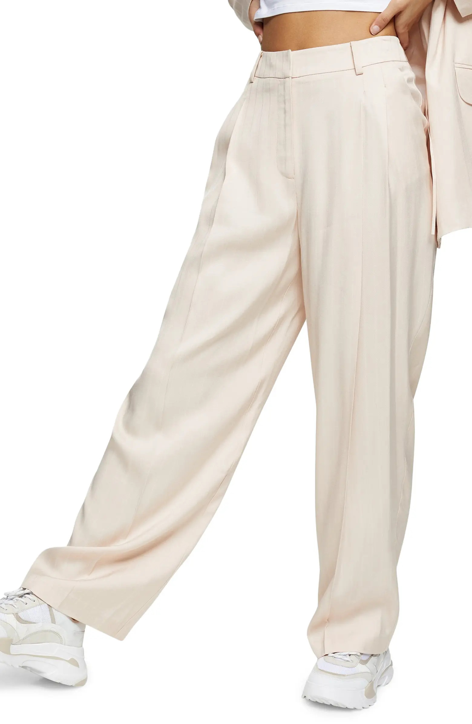 Stripe Jacquard Trousers | Nordstrom