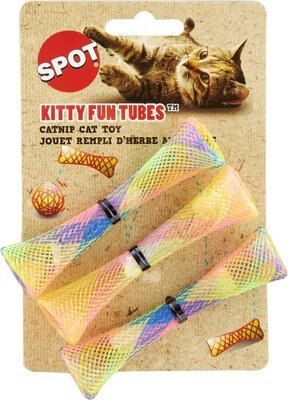 Ethical Pet Kitty Fun Tubes Cat Toy, 3 count, 3.25-in | Chewy.com