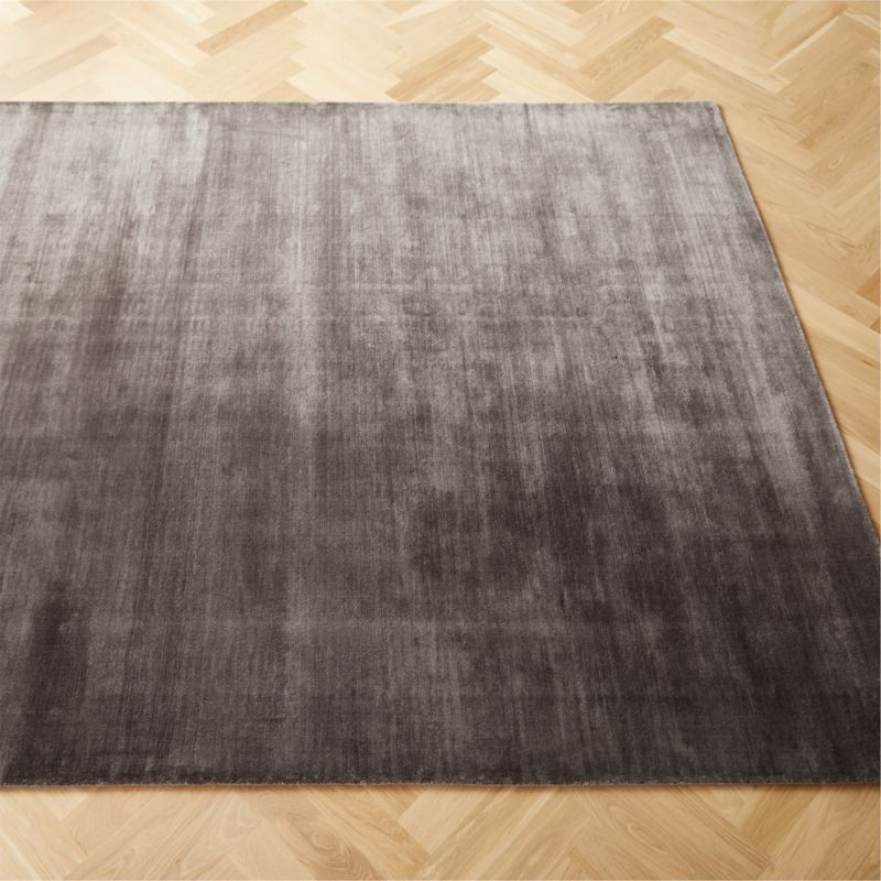 Kole Performance Nylon Charcoal Rug | CB2 | CB2