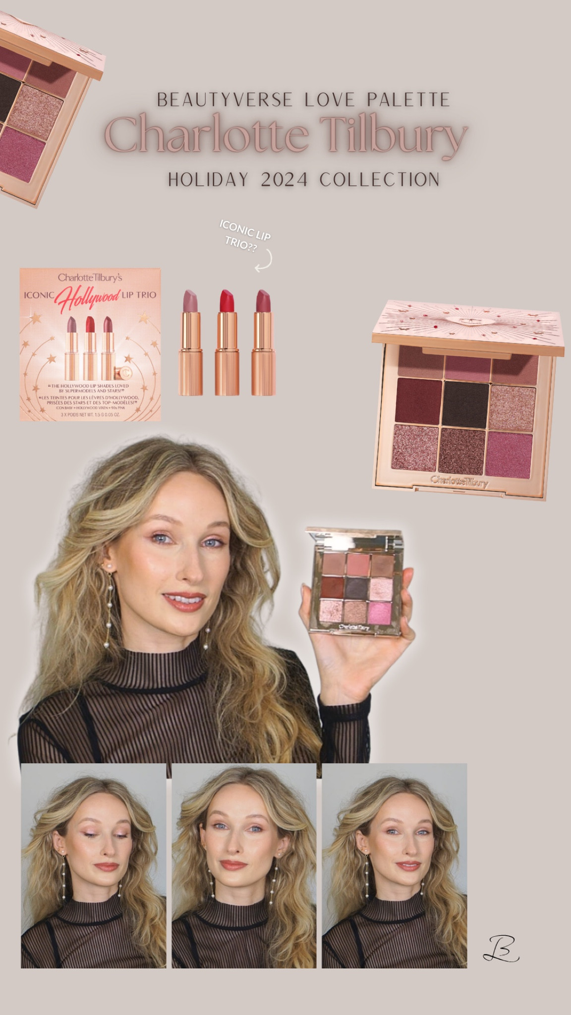 Holiday collection review from Charlotte Tilbury on the YouTube channel! 

#LTKfindsunder100 #LTKbeauty #LTKAsia