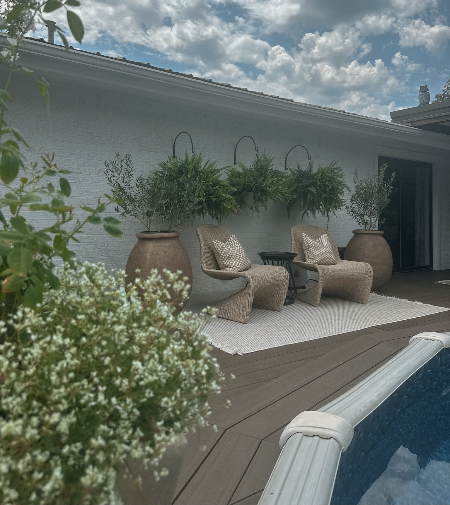 My chairs arrived!!!! The organic modern earthy deck of my dreams just keep getting better and better!! 

#LTKSeasonal #LTKHome