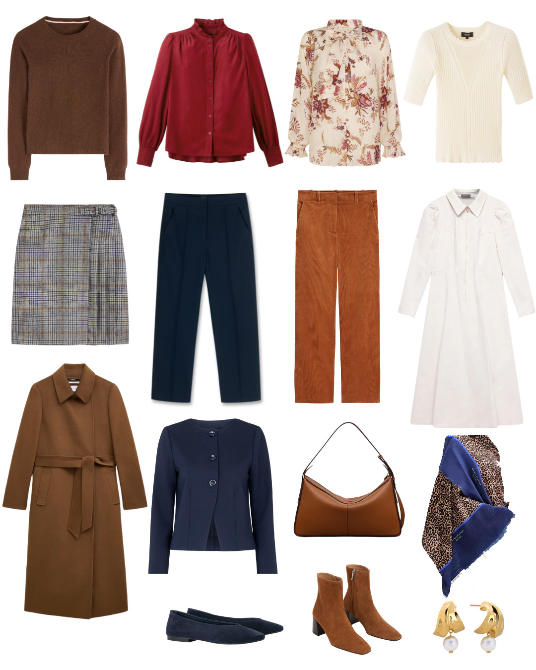 Versatile 15 piece autumn capsule wardrobe for women over 50 

 #LTKautumn #LTKover50style #LTKstyletip