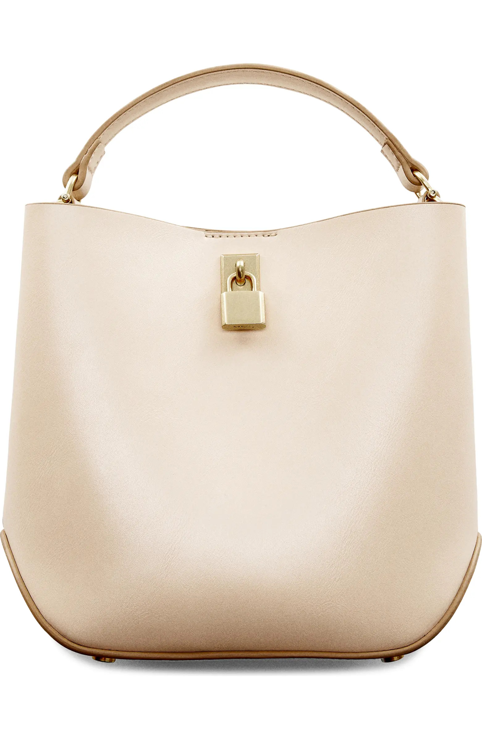 Mini Faux Leather Shopper Bag | Nordstrom