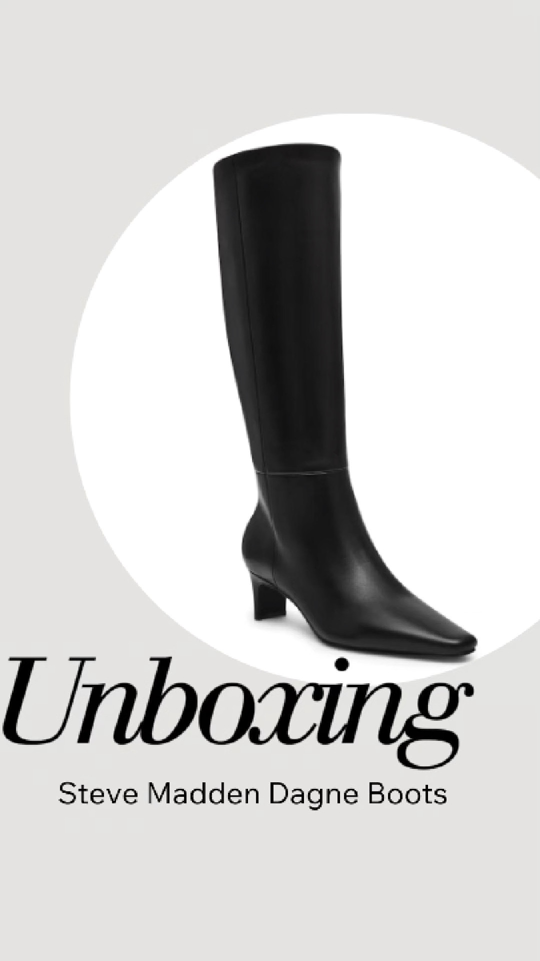 Steve Madden Dagne Boot Unboxing. Dupe for the Staud Wally Boot. True to size, I ended up keeping the black pair and ordering another pair of brown suede boots in a different style. #stevemadden #fallfinds 

#LTKShoeCrush #LTKStyleTip
