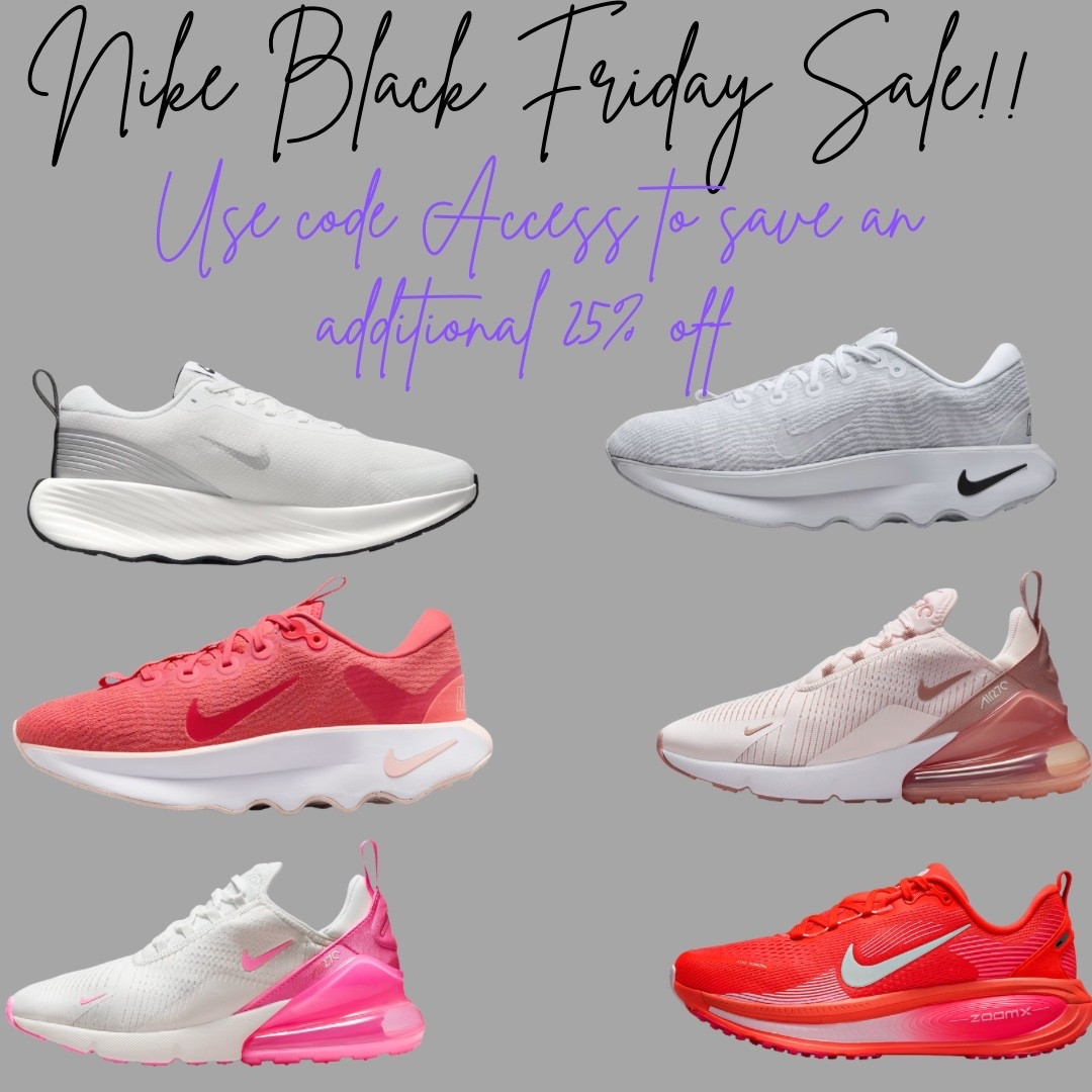 For the past 3 months, I’ve committed to getting in at least 10,000 steps a day, and it has made such a difference. Walking and staying active is so good for our bodies in so many ways. I also picked up new walking shoes from Nike, and they’ve been a game changer especially with my back issues. They’ve made my walks so much more comfortable and enjoyable! They have an early Black Friday sale right now. 

#LTKShoeCrush #LTKCyberWeek #LTKGiftGuide