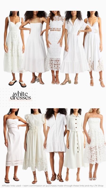 White dresses 