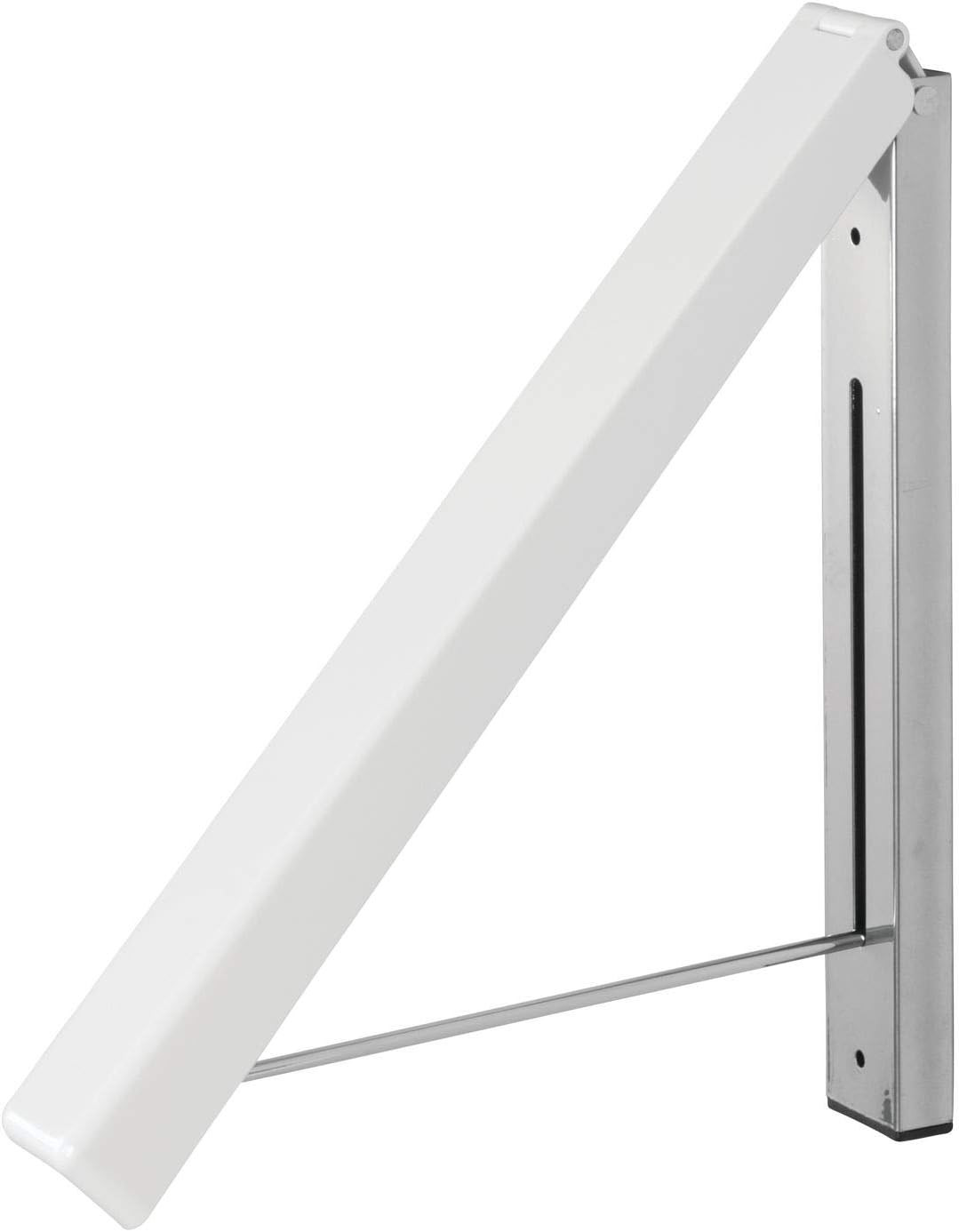 iDesign Brezio Wall Mount Metal Clothes Hanger Drying Rack for Laundry Room, Bathroom or Bedroom,... | Amazon (US)