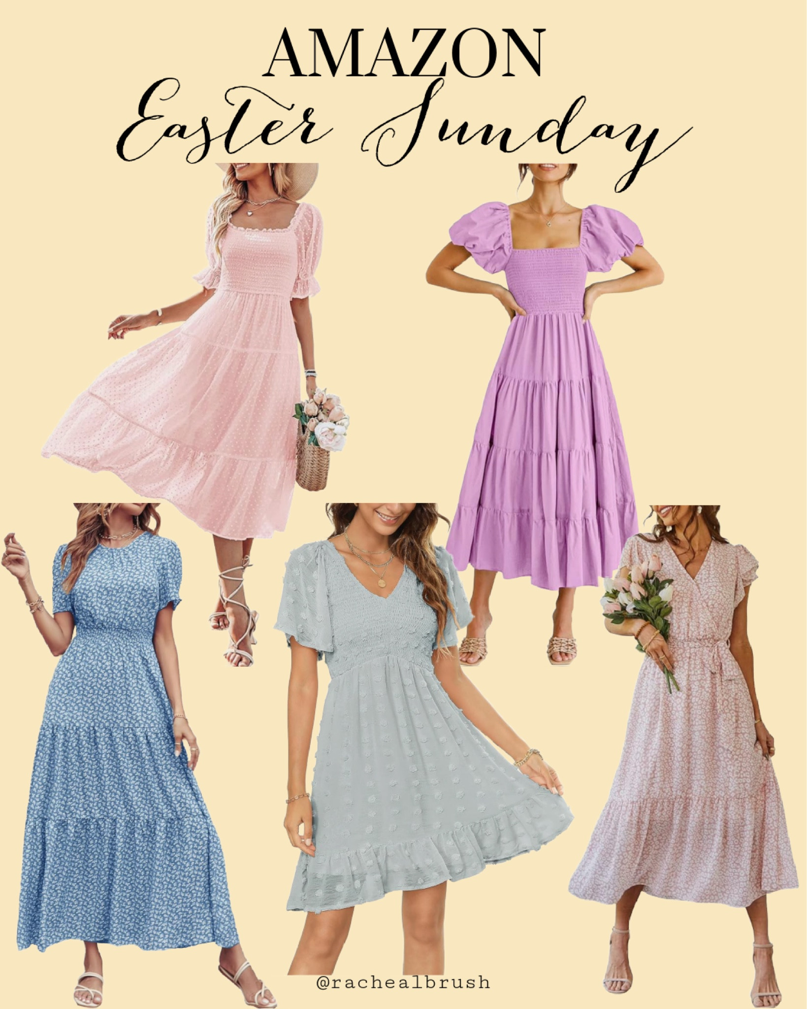Easter Outfit. Wedding guest dress. Spring dress  

#LTKfindsunder50 #LTKSeasonal #LTKwedding
