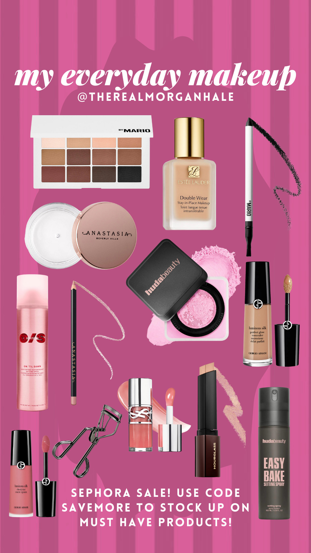 The Sephora Sale is finally here!! These are all of my everyday makeup products I swear by! The Sephora Collection is 30% off with code SAVEMORE! 

beauty, sephora sale, sephora spring, blush, eyeshadow palette, makeup by mario, setting spray, lip combo, foundation, concealer, highlighter, contour, GRWM, beauty tips  

 #LTKSaleAlert #LTKStyleTip #LTKBeauty