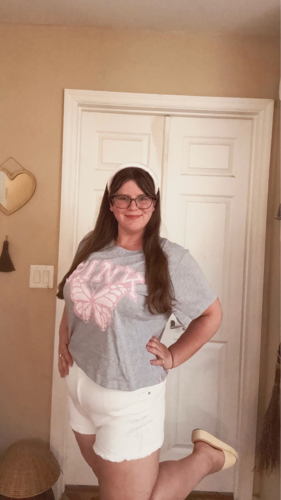LTKSeasonal / ltkgrwm / ltkootd / Victoria’s Secret / vs pink / vs pink x Elle / butterfly t-shirt / butterfly tee / cropped t-shirt / cropped tee / grey crop top / crop top / butterfly crop top / white denim shorts / white shorts / denim / white denim / denim shorts / jean shorts / white jean shorts / sale / sale alert / plus size / plus size outfit / summer outfit / summer outfits / summer ootd

#LTKSaleAlert #LTKPlusSize #LTKMidsize