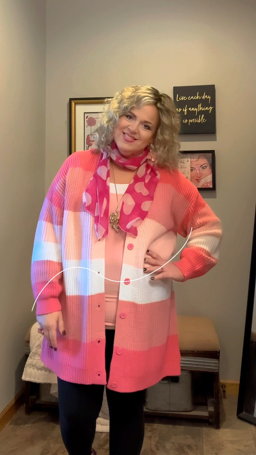 Wearing pink always brightens my mood! 🩷 Another great BloomChic find! 🌸
 
I’m wearing size 1X 14/16 and this runs generous. Sweater is also available in multiple colors 🫶

#pinkfashion #bloomchic #plussize #over50fashion #over50style

#LTKOver40 #LTKValentine #LTKPlusSize