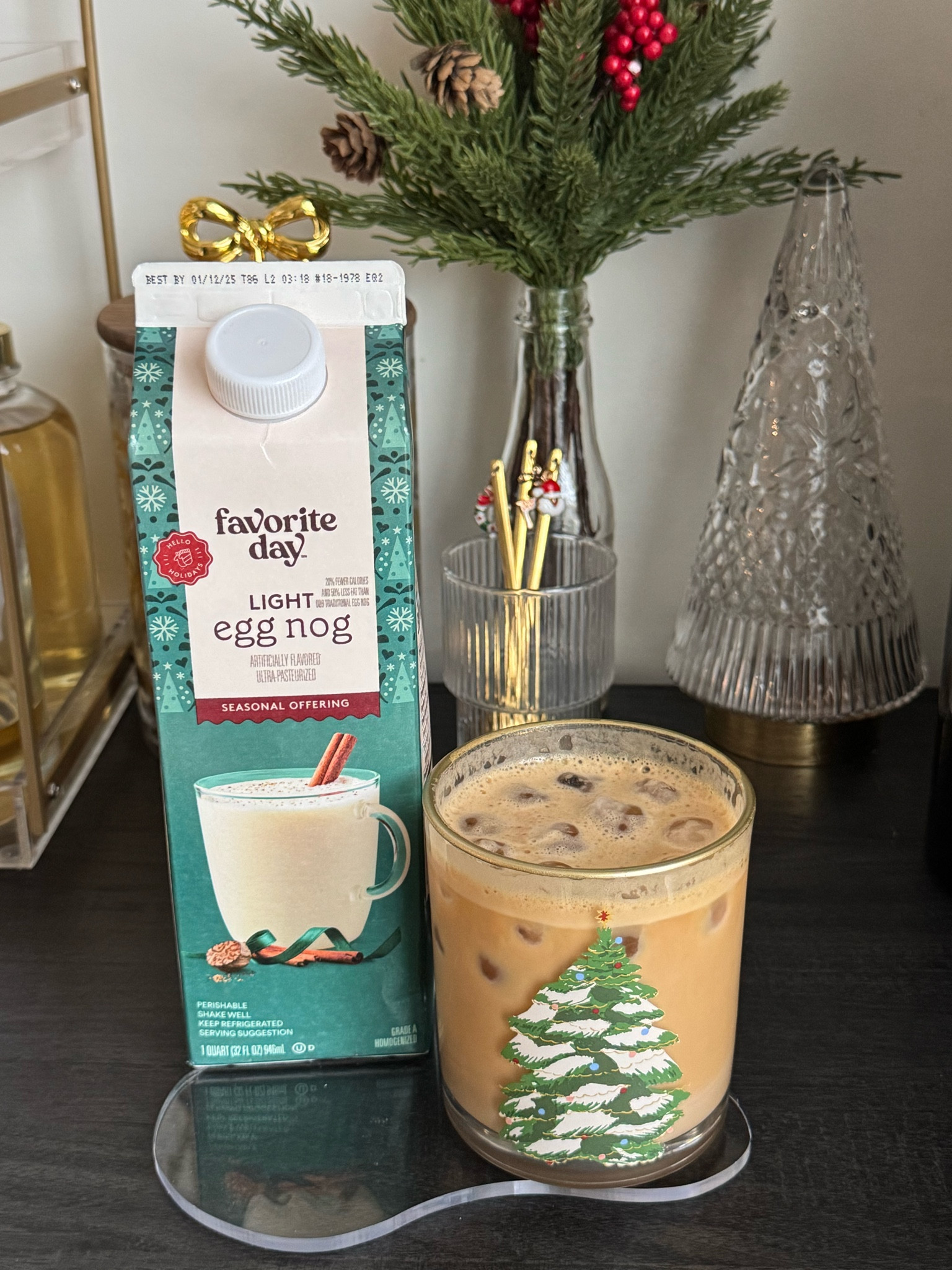 Egg nog latte 

#LTKHoliday #LTKGiftGuide #LTKSeasonal
