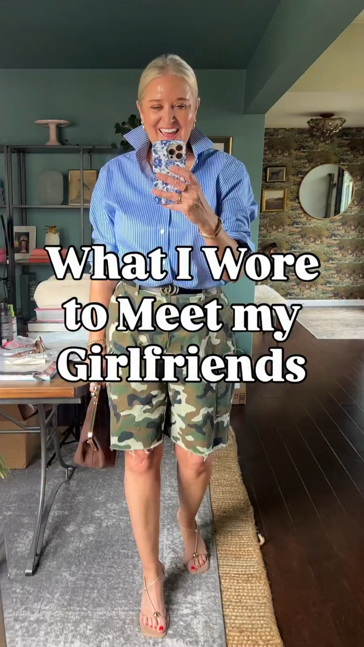 WHAT I WORE to me my girlfriends for The Devil Wears Prada 2👠

Comment SHOP for links! 
Wearing a small in shorts, medium in shirt! 

A 🎥 movie , dinner,  a little wine 🍷walk, and some shopping🛍️! Perfect day in my book! 

What I wore, over 50, midlife style, Target finds, over50 style