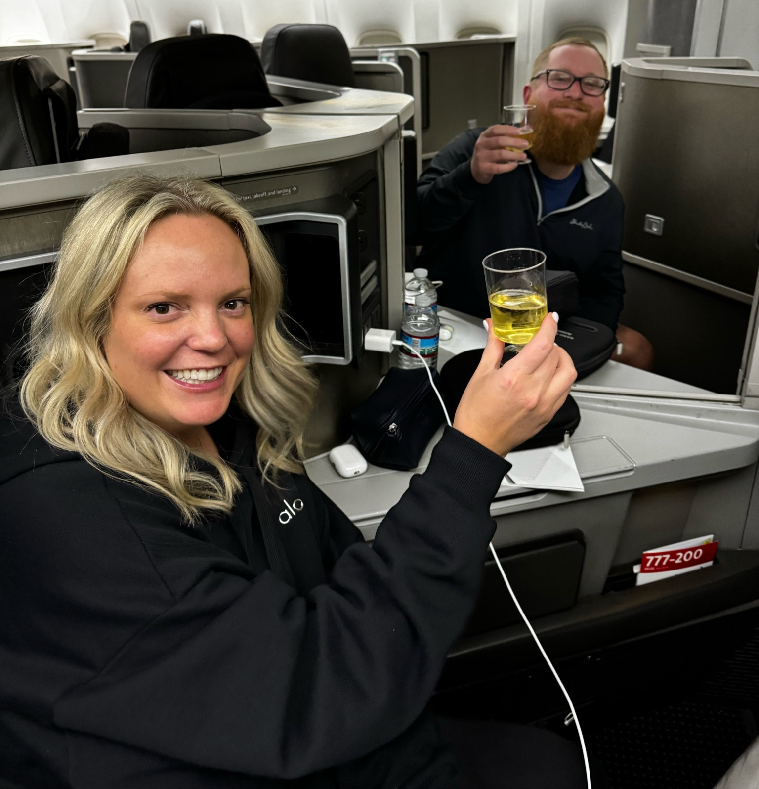 I wanted a comfy sweatshirt for our long flights to Spain. Happy I got this one cause I was so comfortable! 

#LTKTravel #LTKActive