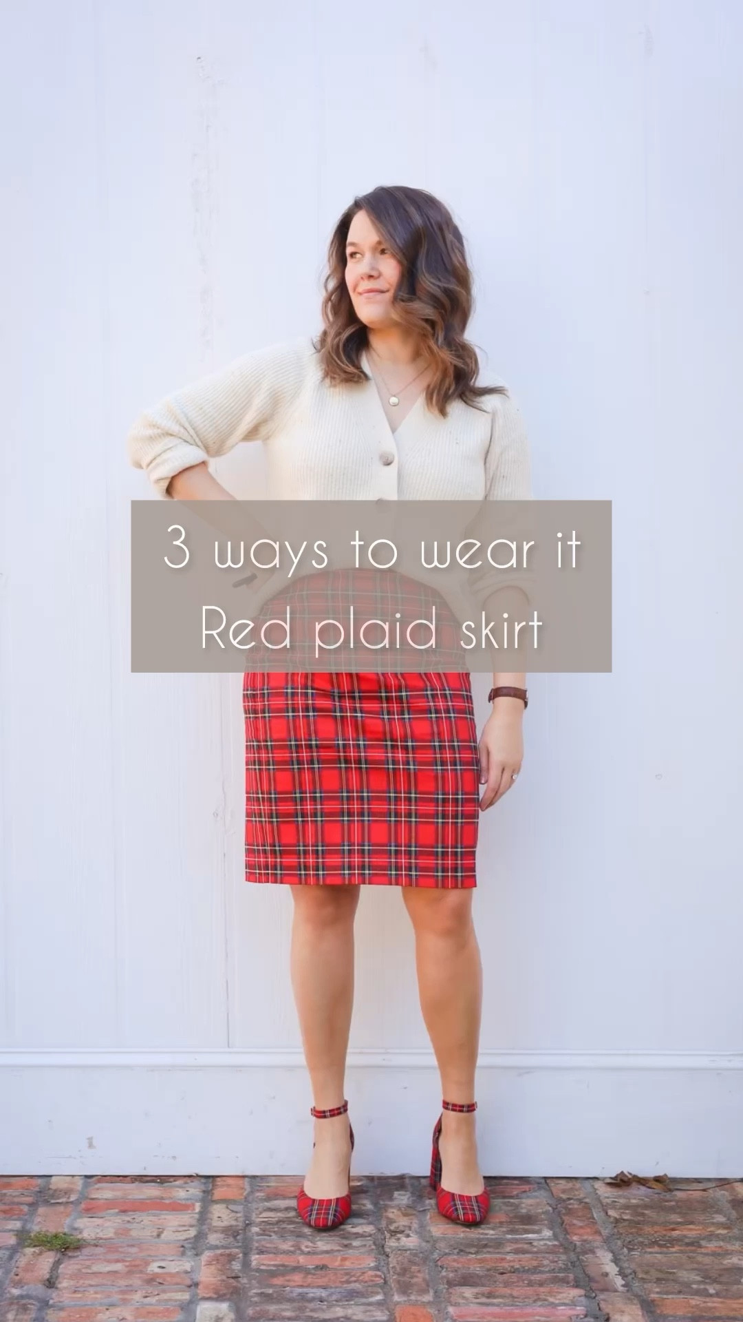 The perfect red plaid skirt from J.Crew factory and three ways to wear it. Size up or get your larger size in this one. 


Gift guide, gifts for her, gift for daughter, gift for wife, red skirt, red plaid skirt, Christmas outfit idea, holiday outfit idea, red plaid skirt outfit idea, tartan skirt, holiday skirt, plaid pencil skirt, 

#LTKHoliday #LTKmidsize #LTKGiftGuide