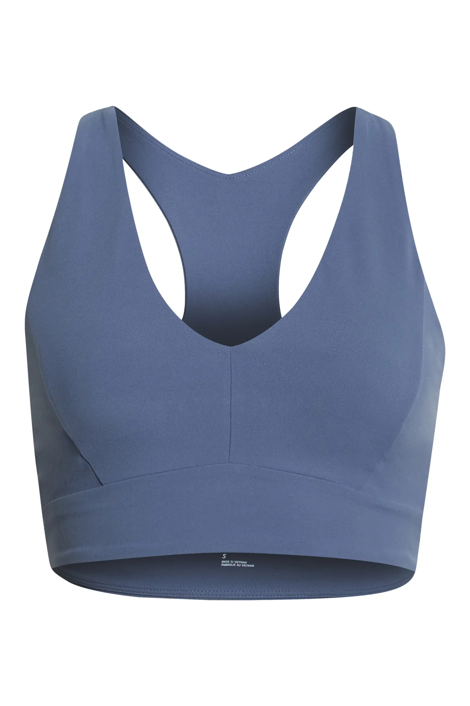 Zella Studio Luxe V-Neck Racerback Sports Bra (Women) | Nordstrom | Nordstrom