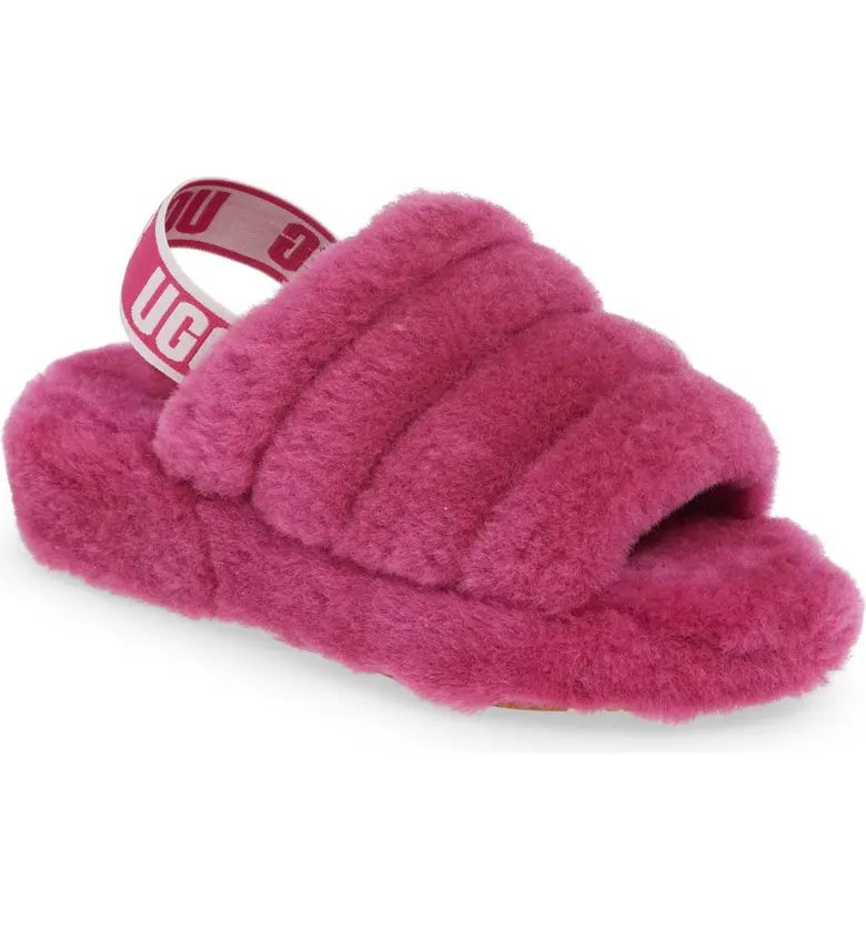 Fluff Yeah Genuine Shearling Slide | Nordstrom